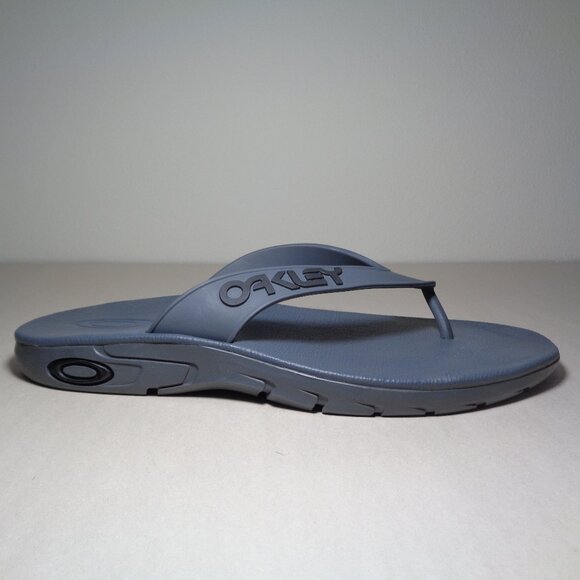 Oakley Size 12 M / B1B / Grey / Flip Flop Sandals / New Men\'s Shoes main image 15